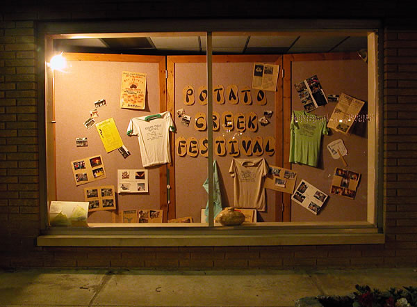 Potato Creek Festival Display