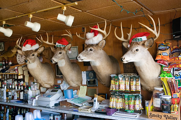 Christmas decorations, Krueger's Korner Klub, LaCrosse